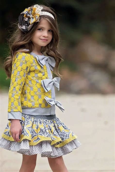 20 Includes 20% Off + Free Shipping! Sizes 6m-12yrs New 100045114 Quick Look Striped Ruffle Ponte Dress $56. . Little girl model clothes